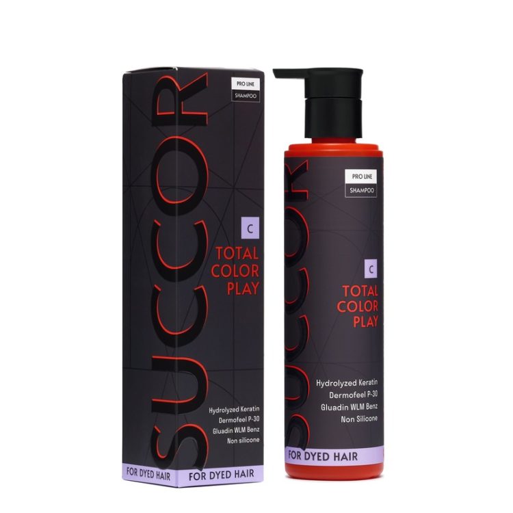 Шампунь для  фарбованого волосся Total Color Play Shampoo, 250 мл - фото №1