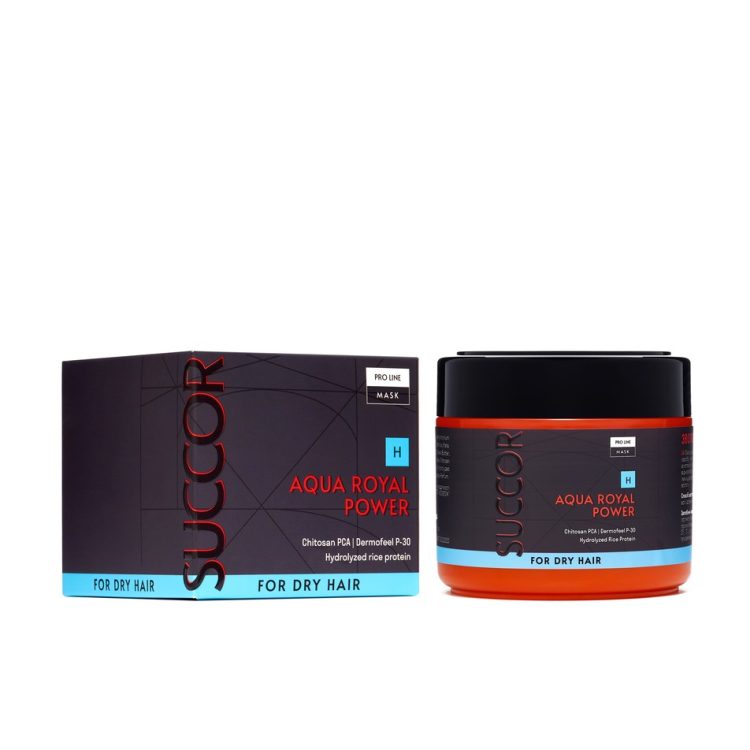 Зволожуюча маска для сухого волосся Aqua Royal Power Mask, 300 мл - фото №1