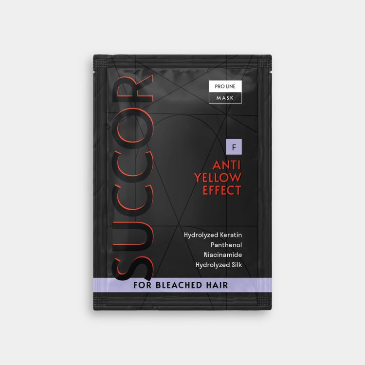 Маска от желтизны для осветленных воло Anti Yellow Effect Mask, 10 мл