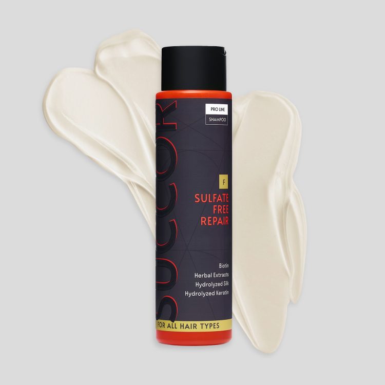 Безсульфатний відновлюючий шампунь для всіх типів волосся Sulfate Free Repair Shampoo, 400 мл